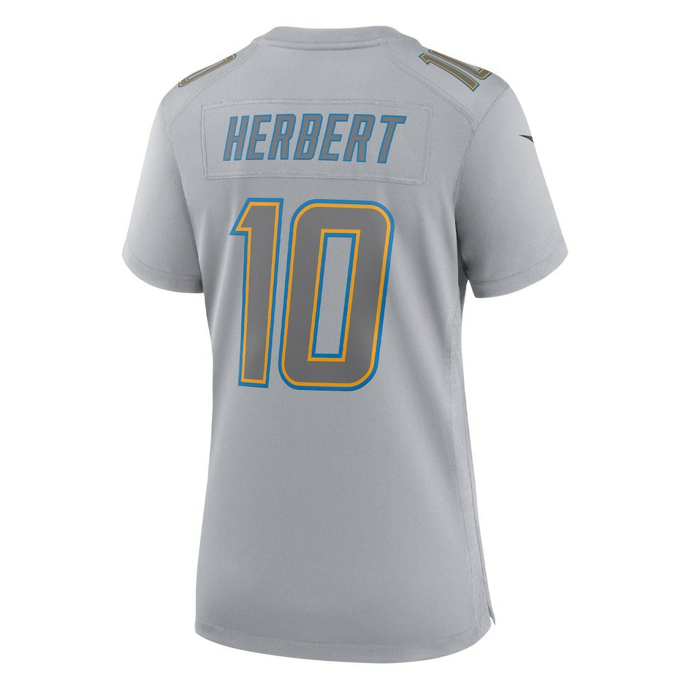 Justin Herbert Los Angeles Chargers Women's Atmosphere Fashion Game Jersey - Gray | Nike online