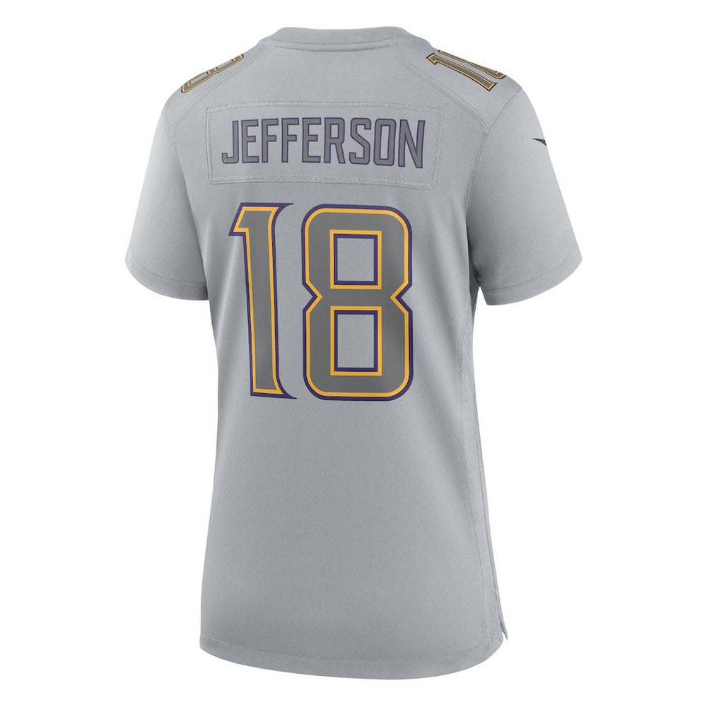 Justin Jefferson Minnesota Vikings Women's Atmosphere Fashion Game Jersey - Gray | Nike discount