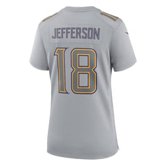 Justin Jefferson Minnesota Vikings Women's Atmosphere Fashion Game Jersey - Gray | Nike discount