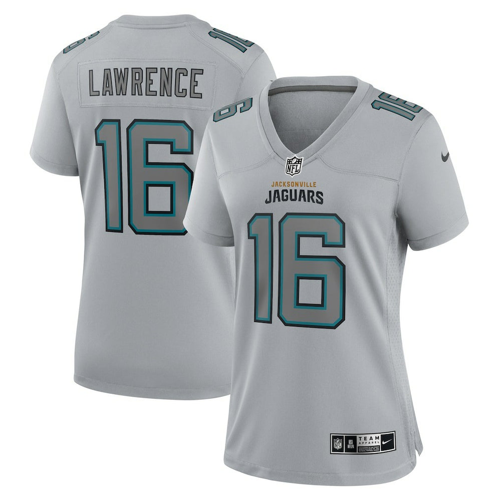 Trevor Lawrence Jacksonville Jaguars Women's Atmosphere Fashion Game Jersey - Gray | Nike discount