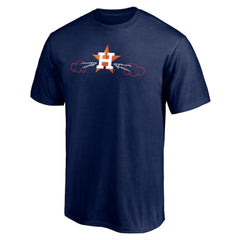 Houston Astros Hometown Collection Scoreboard Bull T-Shirt - Navy