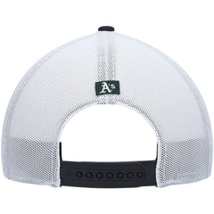 Athletics Flag Fill Trucker Snapback Hat - Navy/White | 47 brand