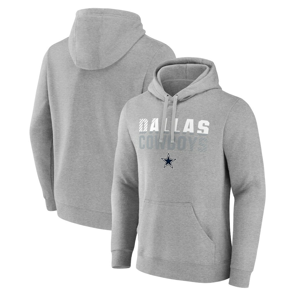 Dallas Cowboys Fade Out Pullover Hoodie - Heathered Gray on sale