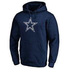 Dallas Cowboys Primary Logo Fitted Pullover Hoodie - Navy online