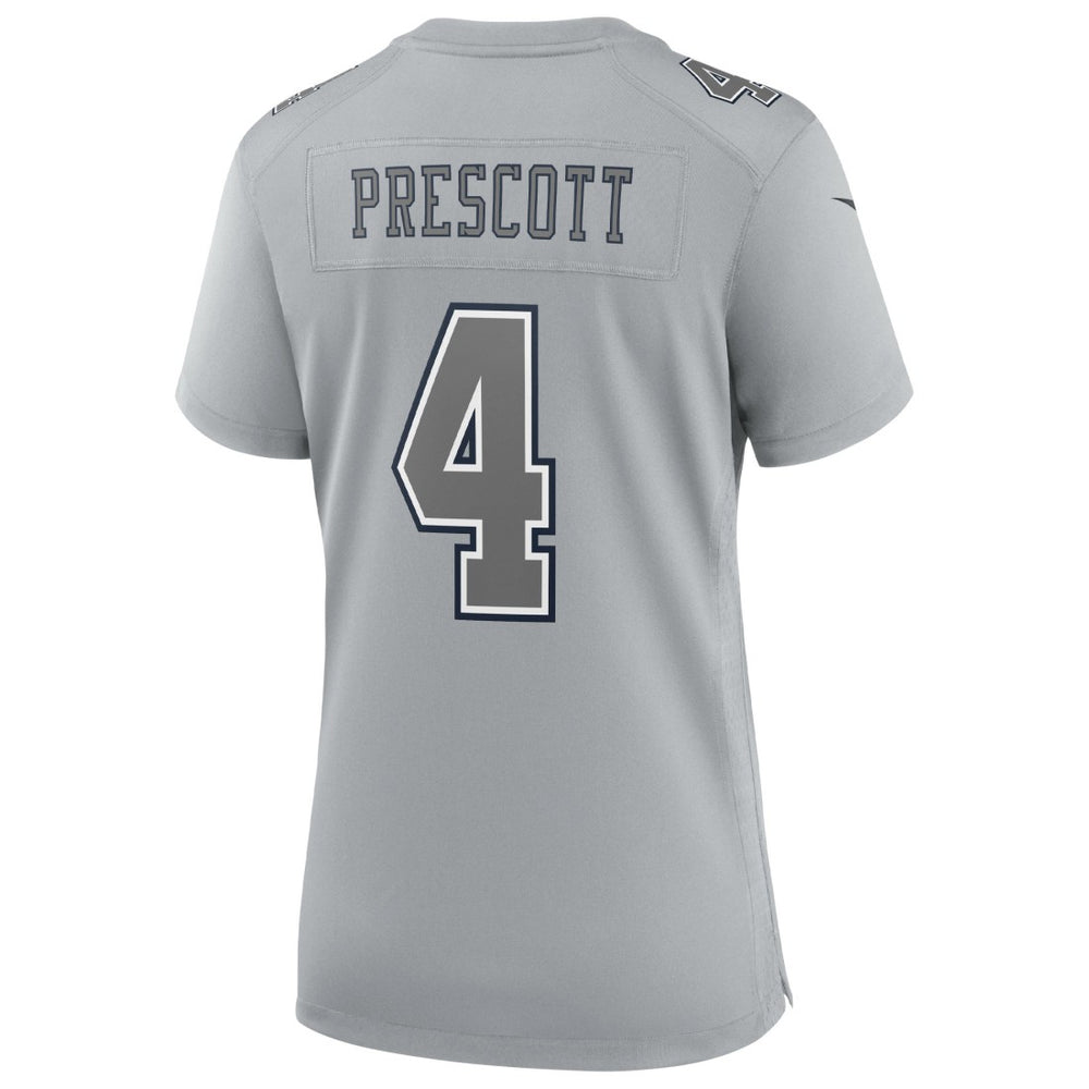 Dak Prescott Dallas Cowboys Women's Atmosphere Fashion Game Jersey - Gray | Nike for sale