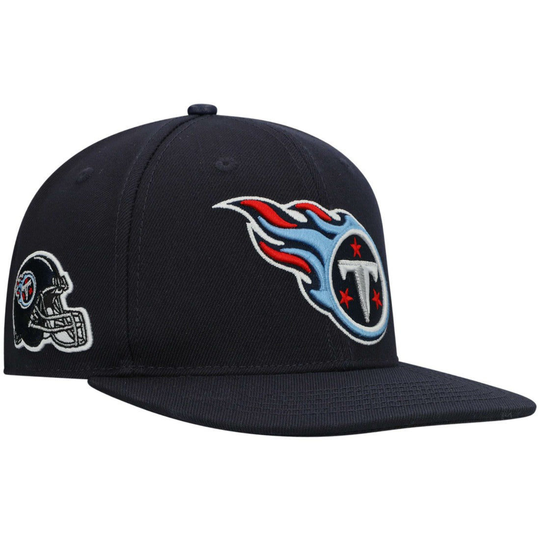 Tennessee Titans Pro Standard Logo II Snapback Hat - Navy on sale