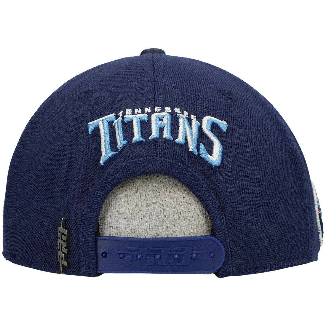 Tennessee Titans Pro Standard Stacked Snapback Hat - Navy outlet
