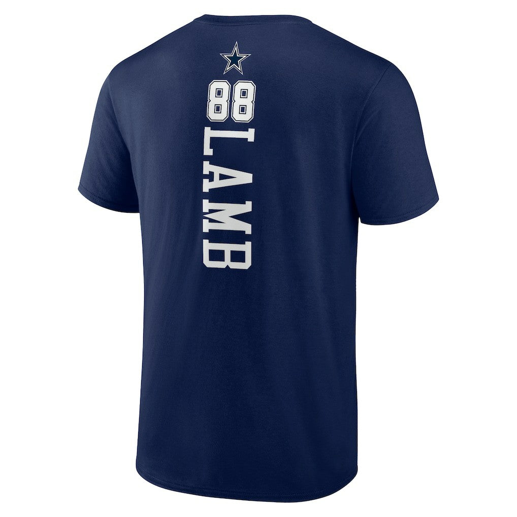 CeeDee Lamb Dallas Cowboys Playmaker T-Shirt - Navy for sale
