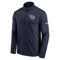 Tennessee Titans Logo Pacer Performance Half-Zip Jacket - Navy | Nike online