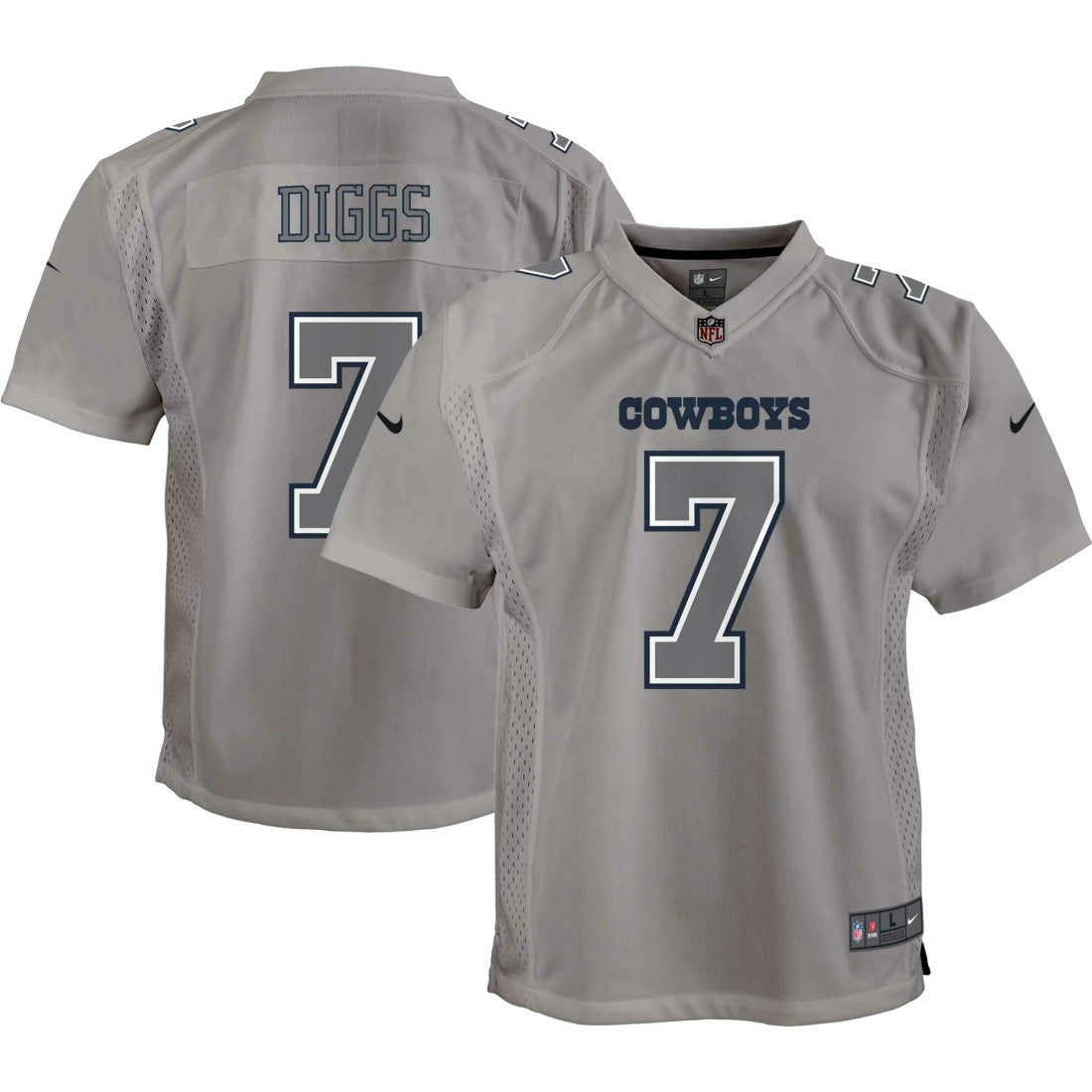 Trevon Diggs Dallas Cowboys Youth Atmosphere Game Jersey - Gray | Nike discount
