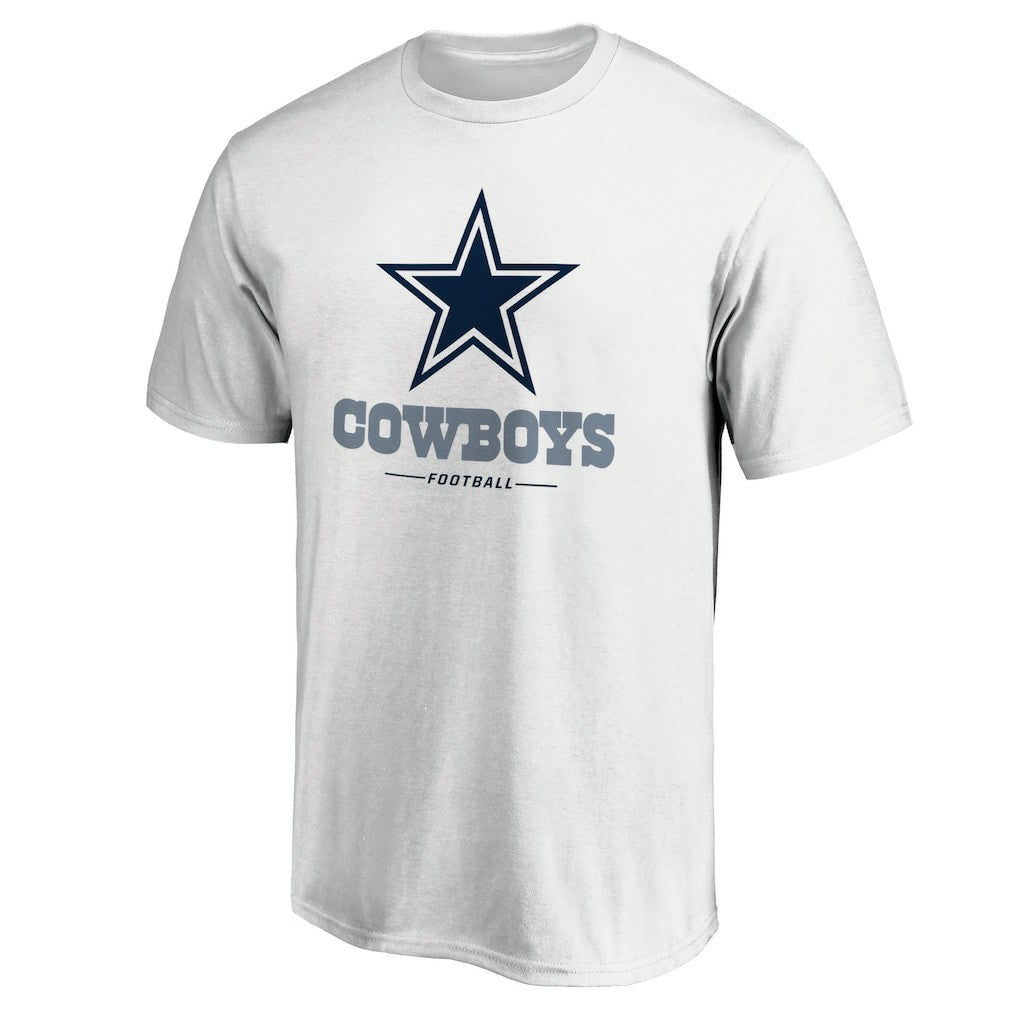 Dallas Cowboys Team Lockup T-Shirt - White sale