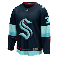 Will Borgen Seattle Kraken Fanatics Home Breakaway Player Jersey Deep Sea Blue