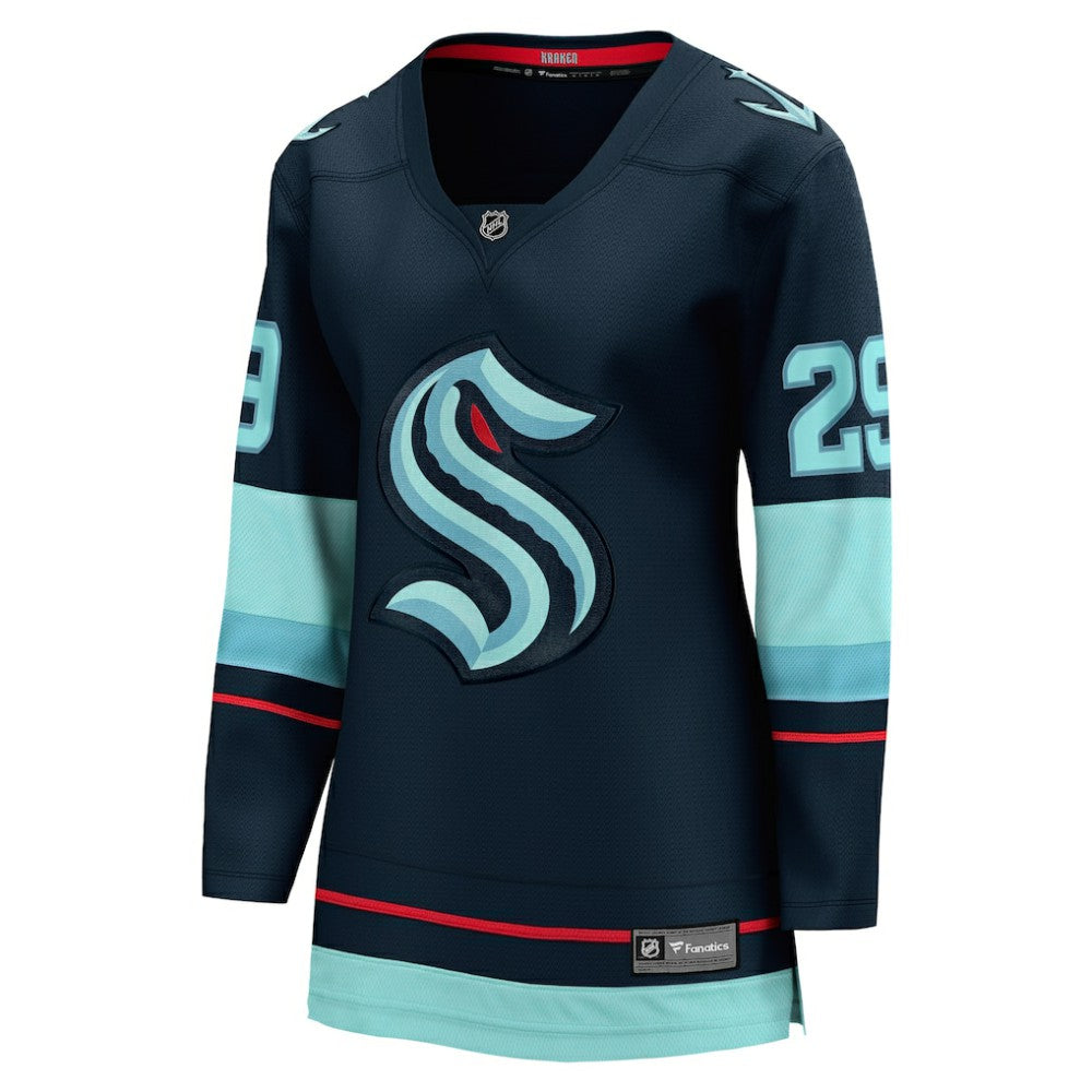 Vince Dunn Seattle Kraken Fanatics Women's Home Breakaway Player Jersey Deep Sea Blue