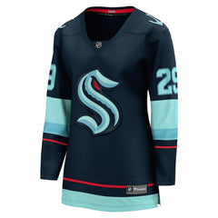 Vince Dunn Seattle Kraken Fanatics Women's Home Breakaway Player Jersey Deep Sea Blue