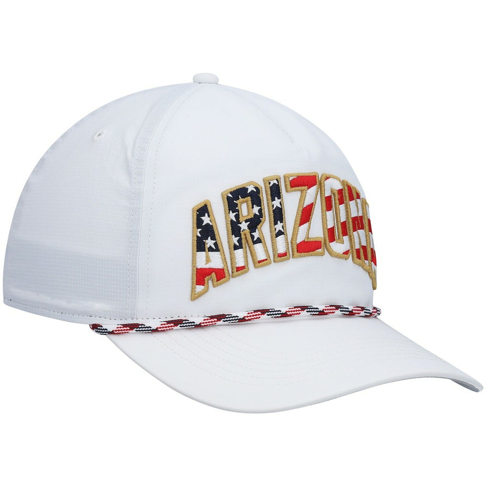 Arizona Cardinals '47 Hitch Stars and Stripes Trucker Adjustable Hat - White sale