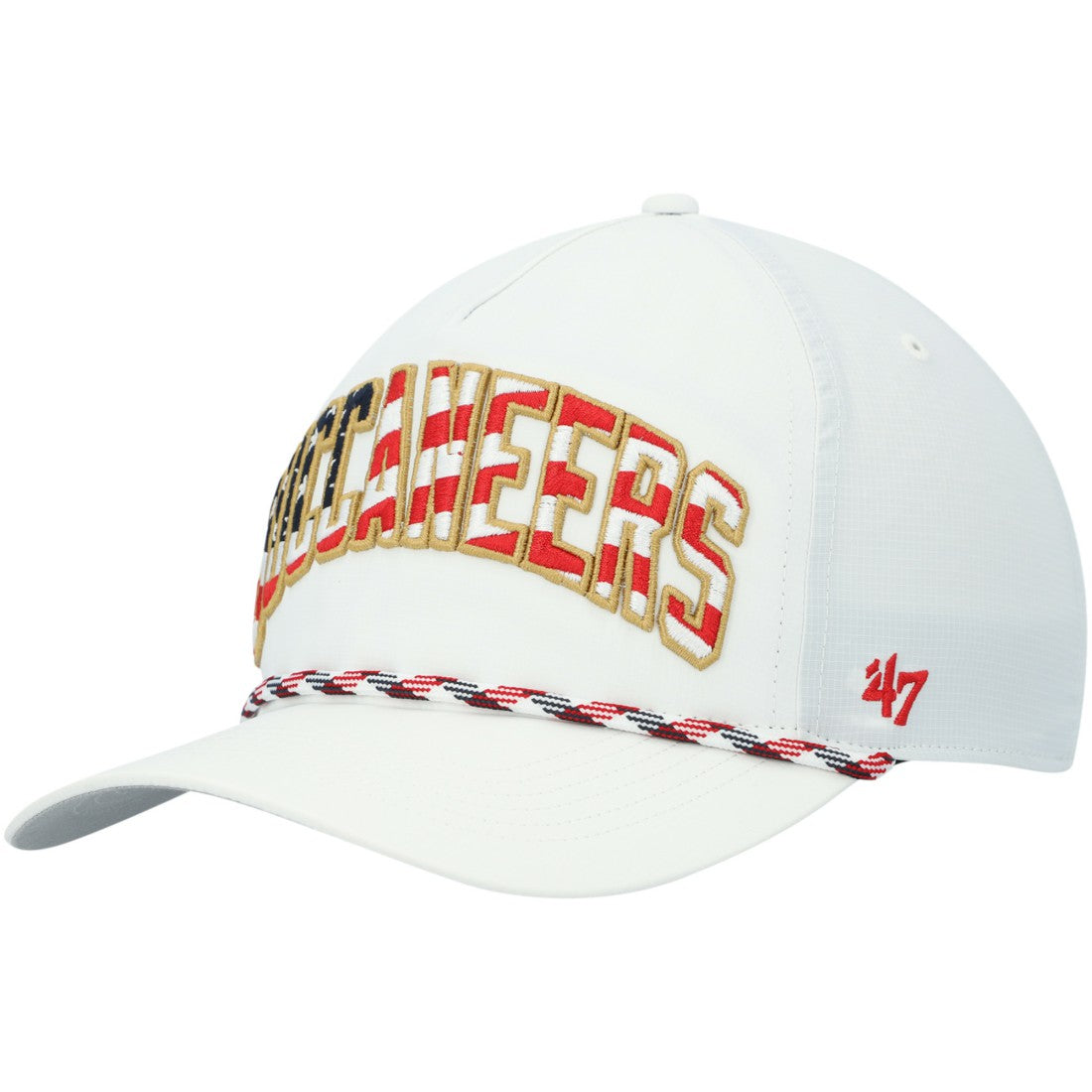 Tampa Bay Buccaneers '47 Hitch Stars and Stripes Trucker Adjustable Hat - White on sale