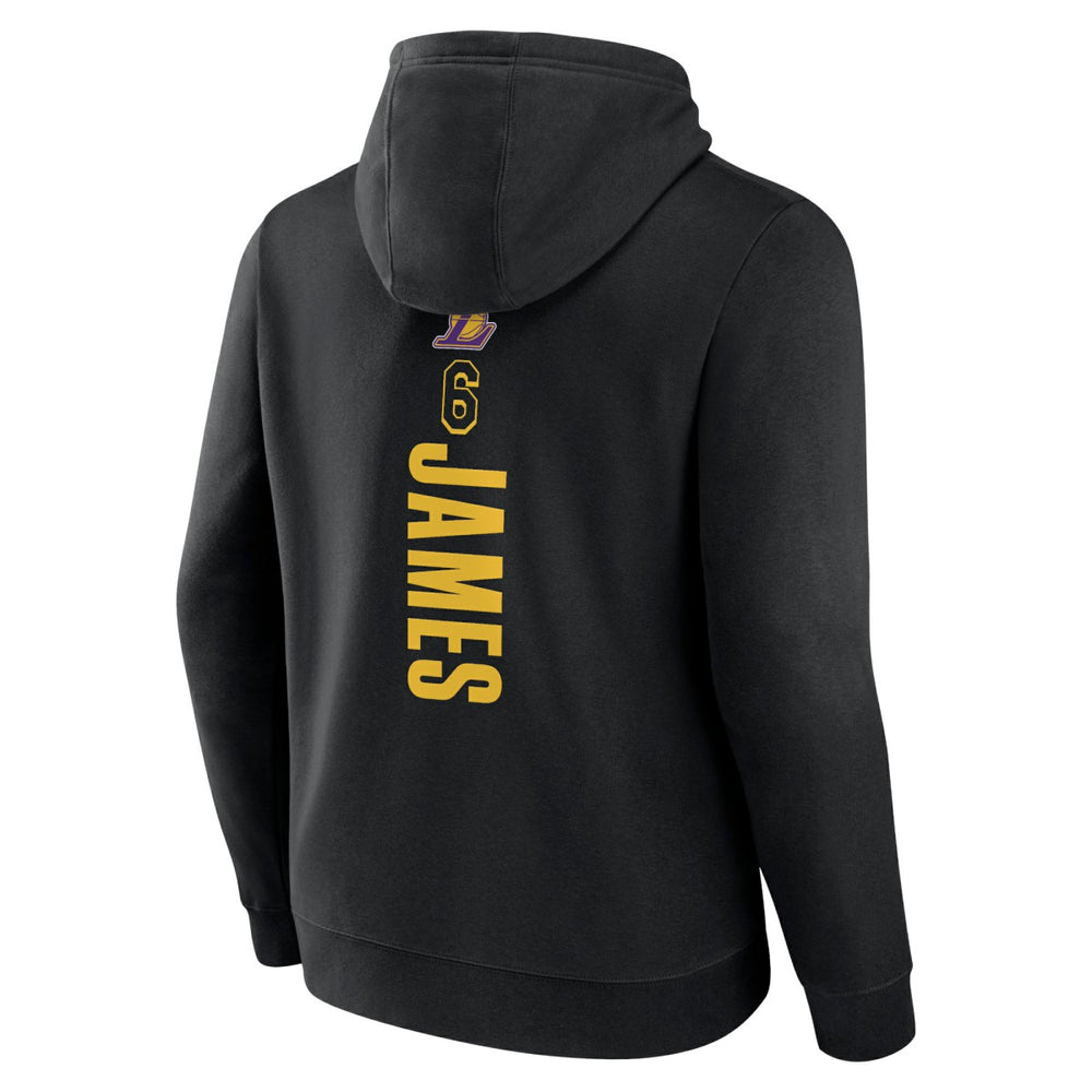 Los Angeles Lakers Playmaker Name & Number Pullover Hoodie - Black on sale
