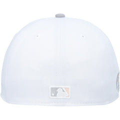 Colorado Rockies 2007 World Series Side Patch Undervisor 59FIFTY Fitted Hat - White/Gray | New Era