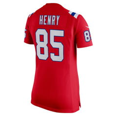 Hunter Henry New England Patriots Women's Team Game Jersey - Red | Nike for sale