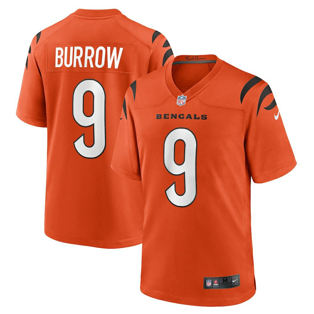 Joe Burrow Cincinnati Bengals Alternate Game Jersey - Orange | Nike online