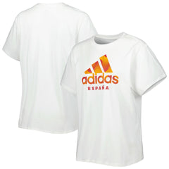 Spain National Team Women's DNA T-Shirt - White | Adidas online