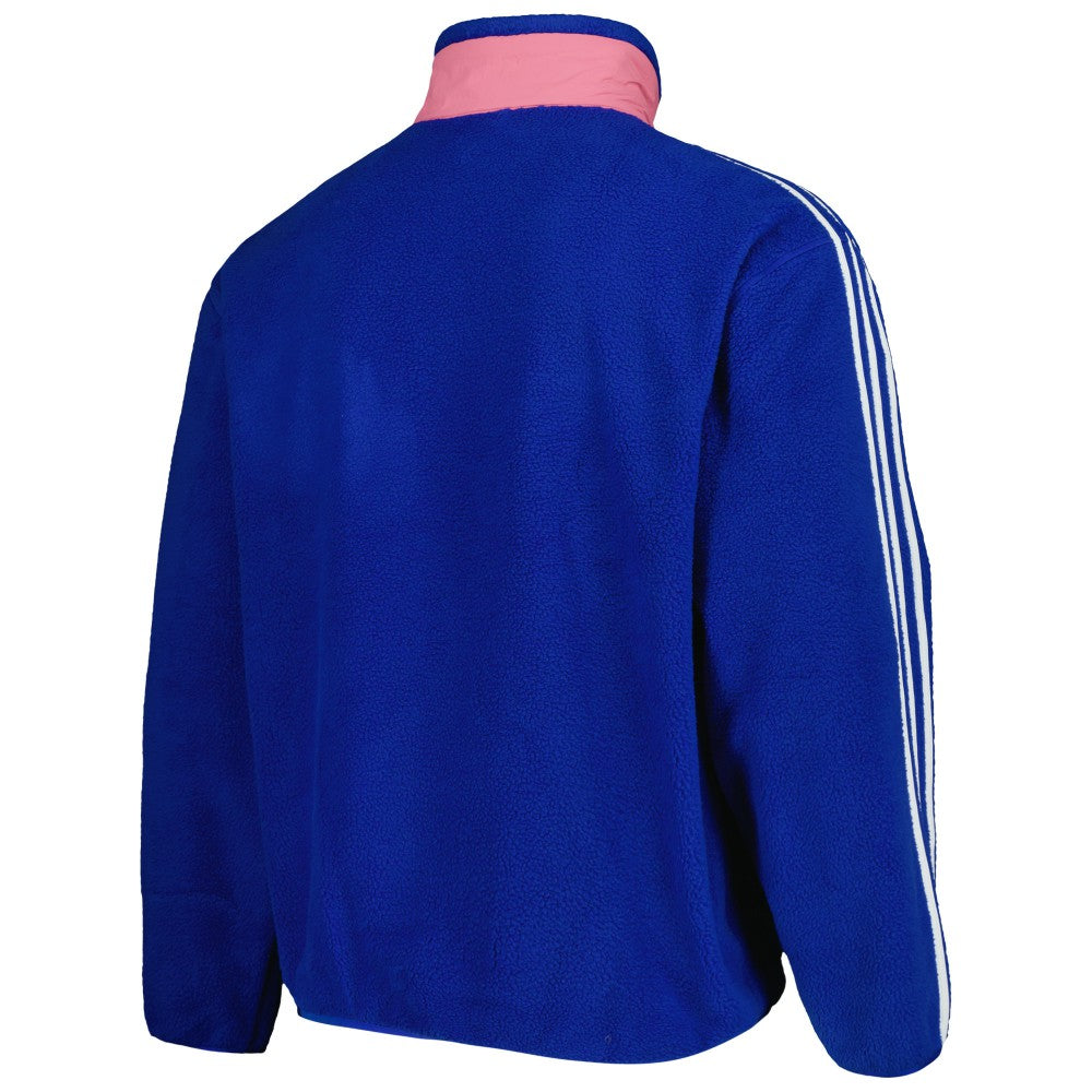 Juventus Lifestyler Fleece Full-Zip Jacket - Blue | Adidas discount