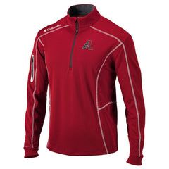 Arizona Diamondbacks Shotgun Omni-Wick Quarter-Zip Pullover Jacket - Red | Columbia