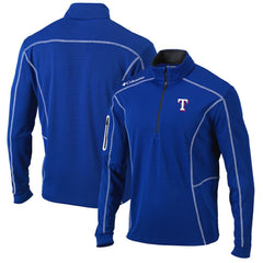 Texas Rangers Shotgun Omni-Wick Quarter-Zip Pullover Jacket - Royal | Columbia