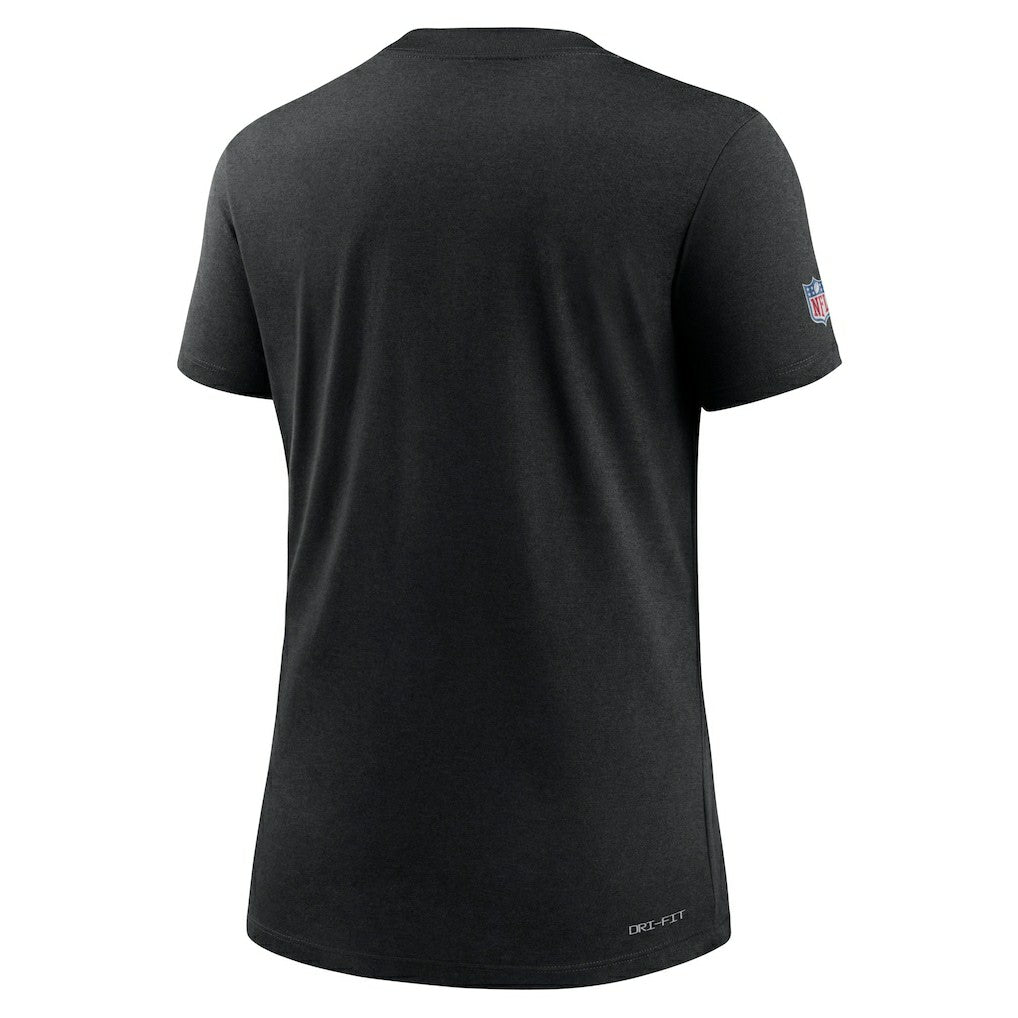 Jacksonville Jaguars Women's NFL Crucial Catch Performance T-Shirt - Black | Nike sale