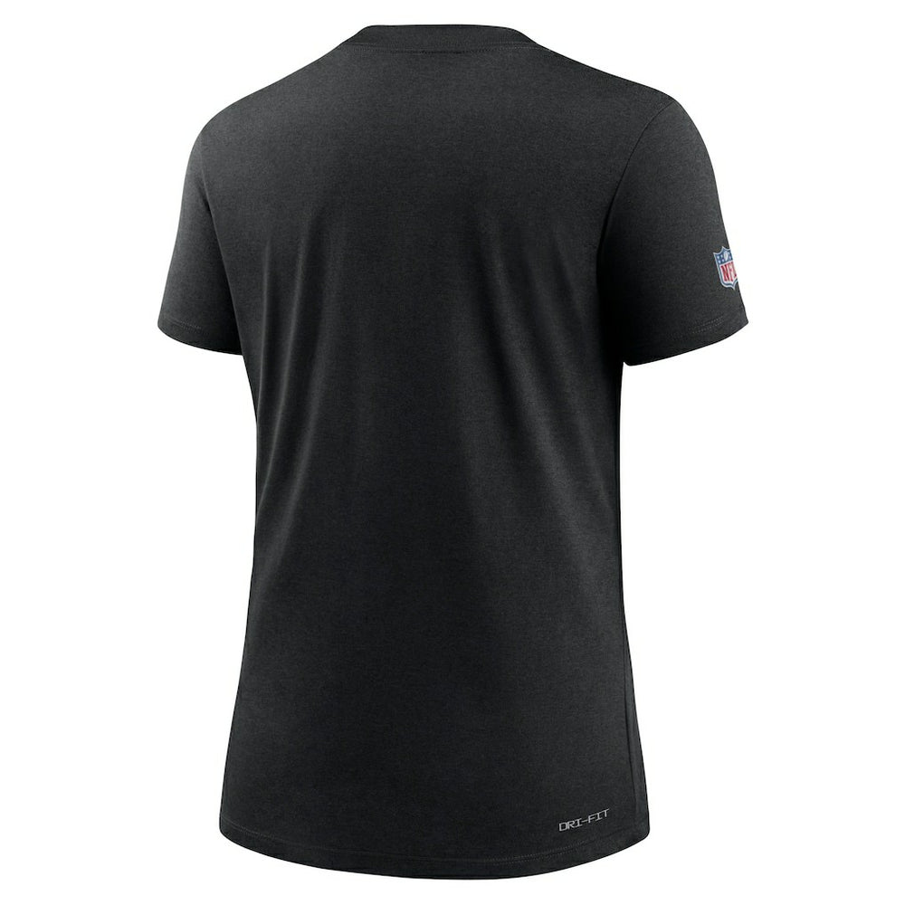 Jacksonville Jaguars Women's NFL Crucial Catch Performance T-Shirt - Black | Nike sale