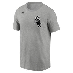 Bo Jackson Chicago White Sox Cooperstown Collection Name & Number T-Shirt - Heathered Gray | Nike