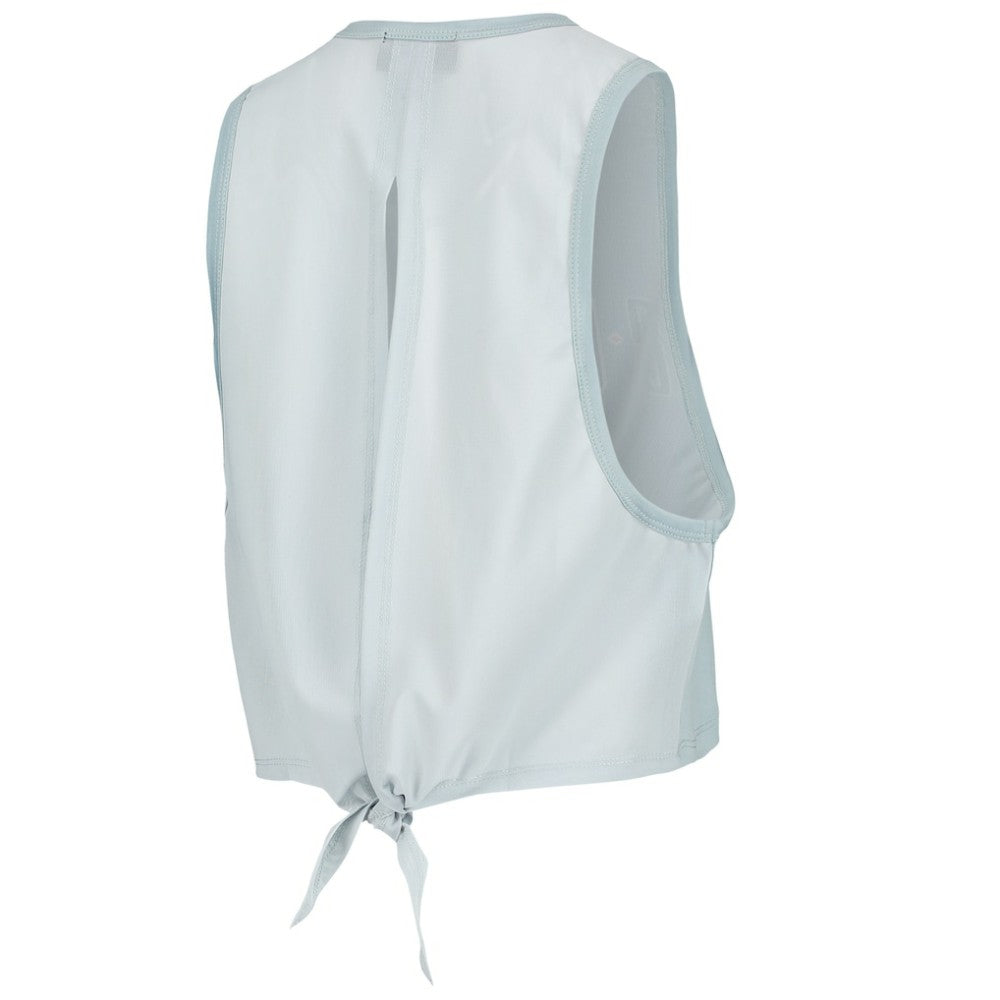 Los Angeles Dodgers The Wild Collective Women's Open Back Twist-Tie Tank Top - Light Blue