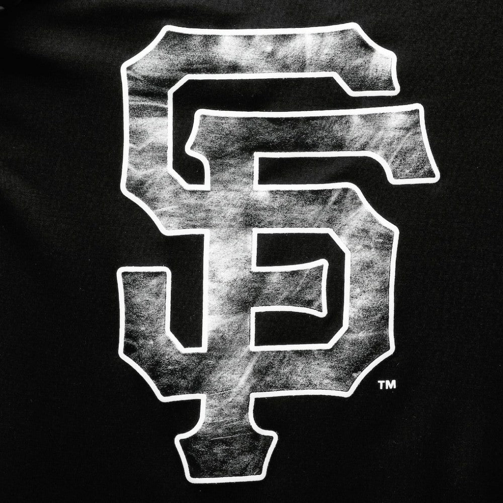 San Francisco Giants The Wild Collective Women's Tonal Athleisure Racerback Tank Top - Black