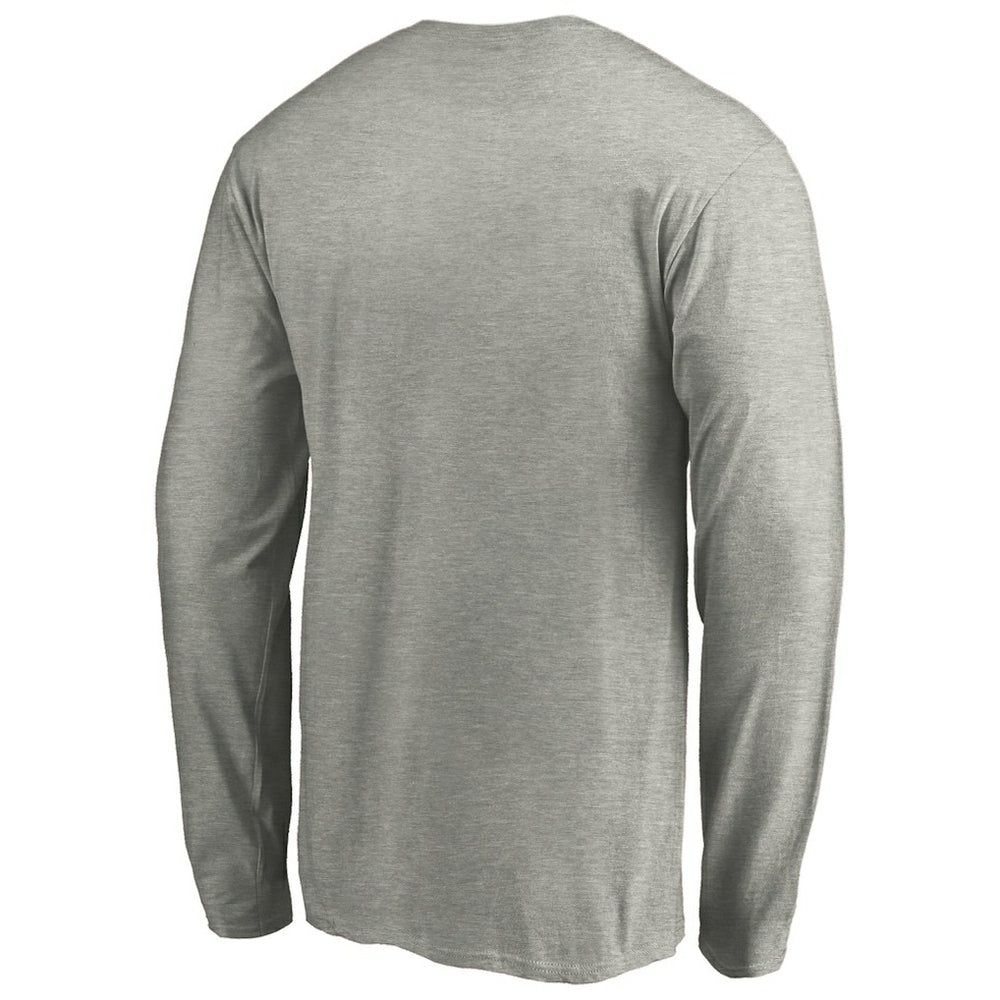 Chicago Bulls Primary Team Logo Long Sleeve T-Shirt sale - Heathered Gray on sale