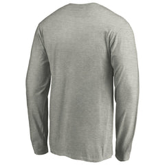 Chicago Bulls Primary Team Logo Long Sleeve T-Shirt sale - Heathered Gray on sale