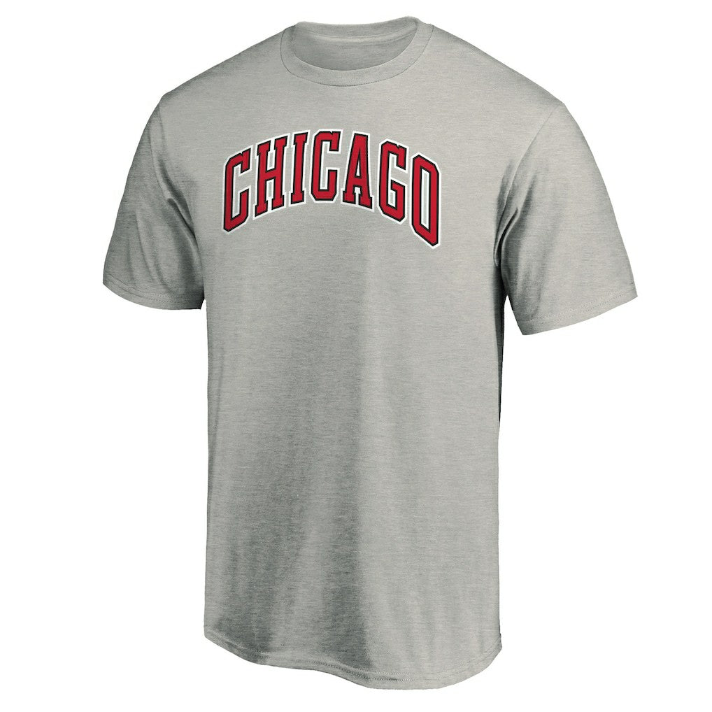 Chicago Bulls Alternate Logo T-Shirt sale - Heathered Gray for sale