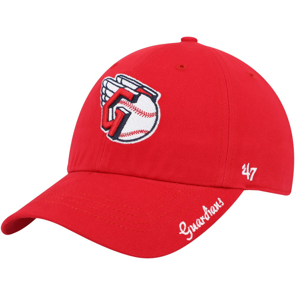 Cleveland Guardians Women's Team Miata Clean Up Adjustable Hat - Red | 47 brand