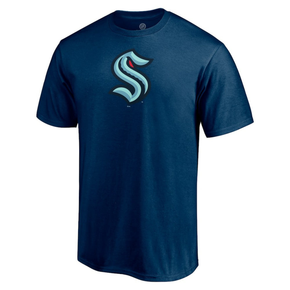 Seattle Kraken Primary Logo T-Shirt Deep Sea Blue