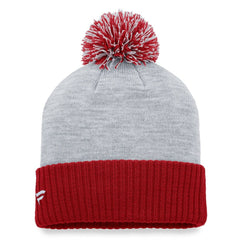 Arizona Cardinals Women's Ash Cuffed Knit Hat with Pom - Heather Gray outlet