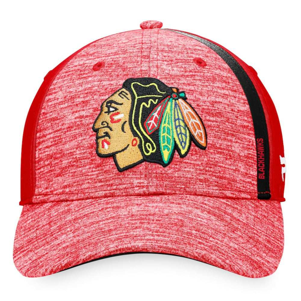 Chicago Blackhawks Fanatics Defender Flex Hat Red