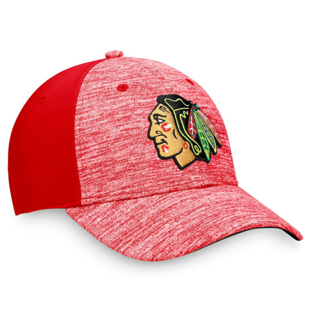 Chicago Blackhawks Fanatics Defender Flex Hat Red