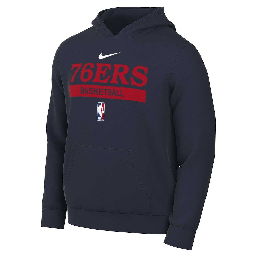 Philadelphia 76ers 2022/23 Spotlight On-Court Practice Performance Pullover Hoodie - Navy | Nike on sale