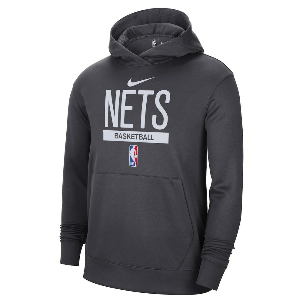Brooklyn Nets 2022/23 Spotlight On-Court Practice Performance Pullover Hoodie - Anthracite | Nike cheap