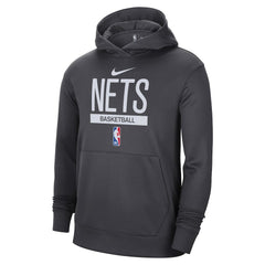 Brooklyn Nets 2022/23 Spotlight On-Court Practice Performance Pullover Hoodie - Anthracite | Nike cheap