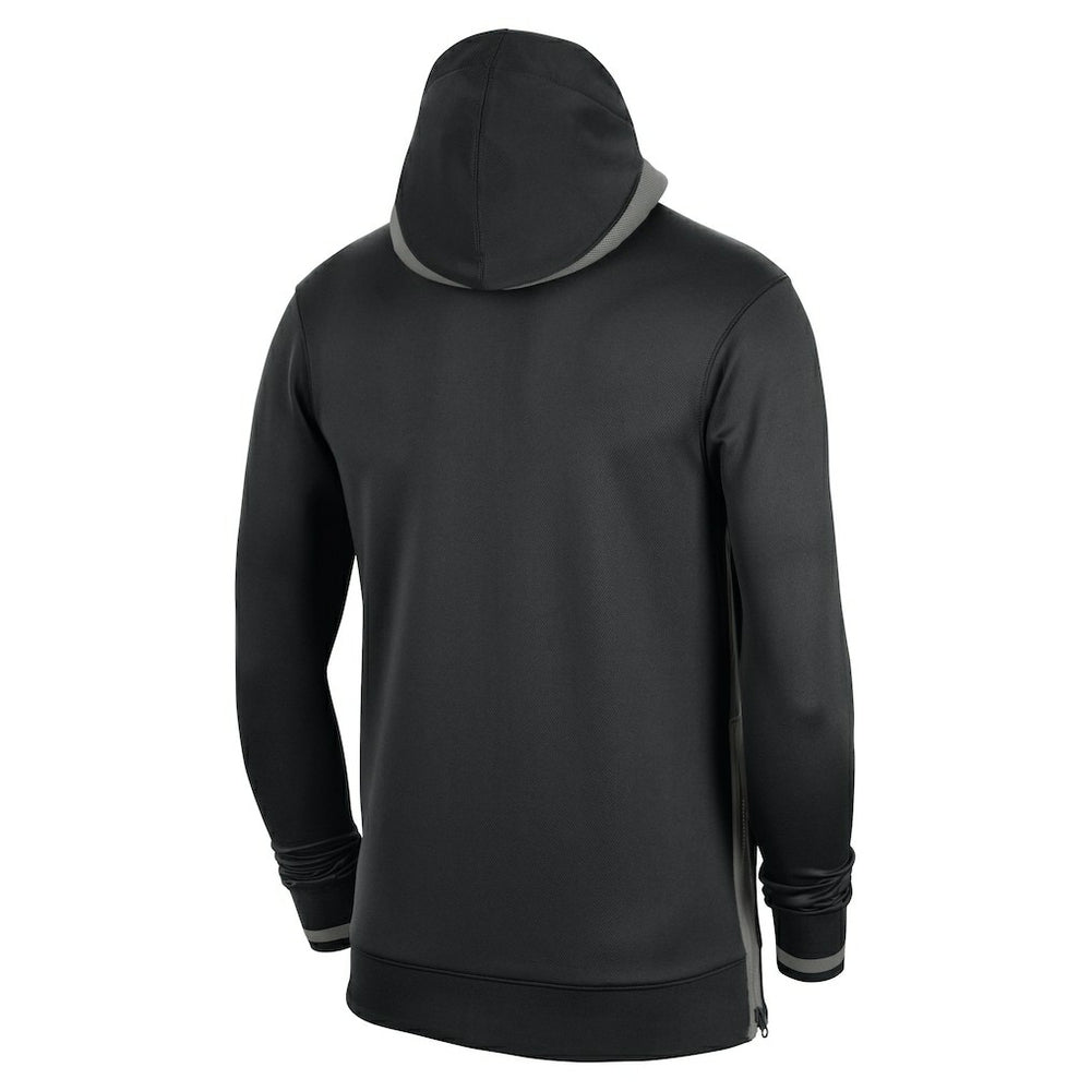 Brooklyn Nets Authentic Showtime Performance Full-Zip Hoodie - Black | Nike cheap