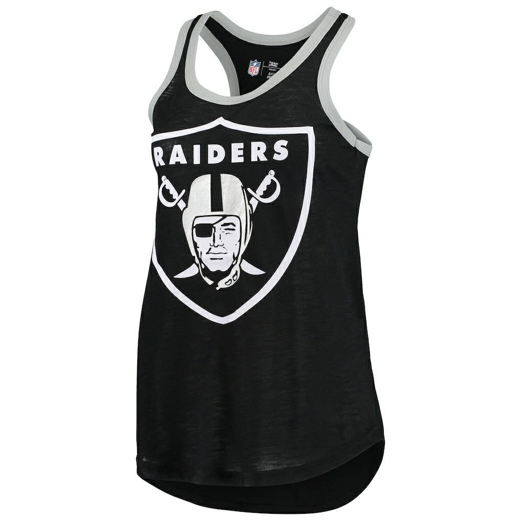 Las Vegas Raiders G-III 4Her by Carl Banks Women's Tater Burnout Tank Top - Black online