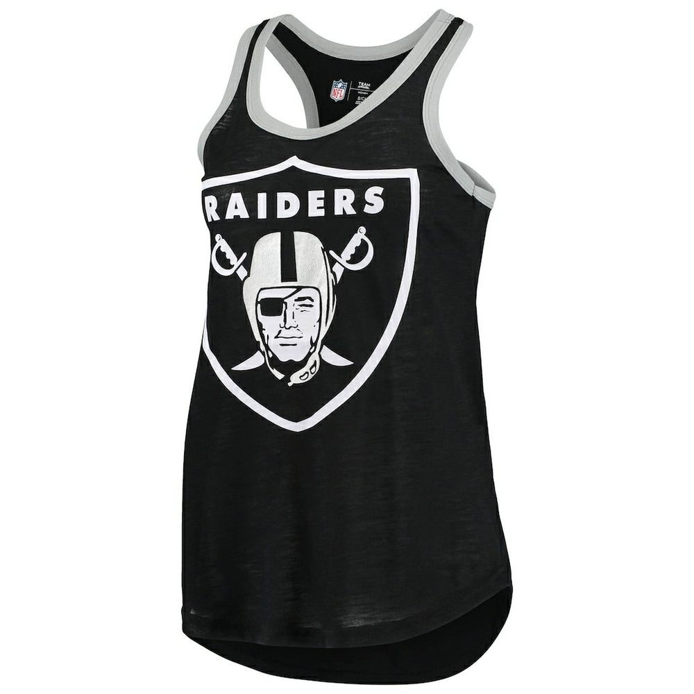 Las Vegas Raiders G-III 4Her by Carl Banks Women's Tater Burnout Tank Top - Black online