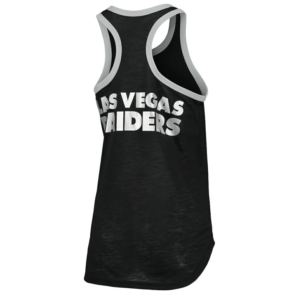 Las Vegas Raiders G-III 4Her by Carl Banks Women's Tater Burnout Tank Top - Black online