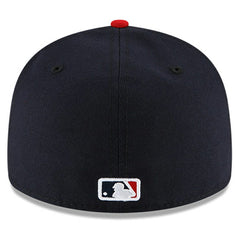 Cleveland Guardians Authentic Collection On-Field Home Low Profile 59FIFTY Fitted Hat - Navy/Red | New Era