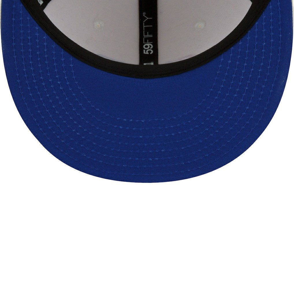 New York Giants New Era Chrome Color Dim 59FIFTY Fitted Hat - Cream on sale